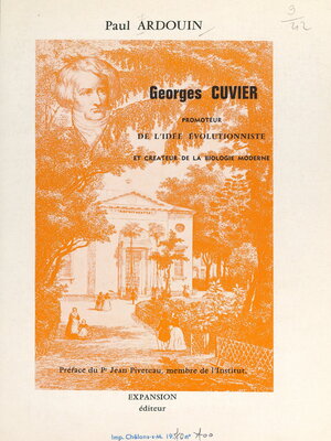 cover image of Georges Cuvier